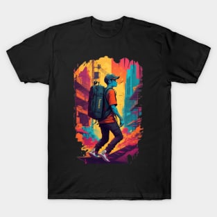 Urban Wanderlust - Embrace Exploration and Adventure T-Shirt